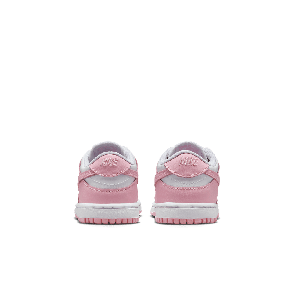 Nike Dunk Low Baby/Toddler Shoes (TDE) 'White/Pink'