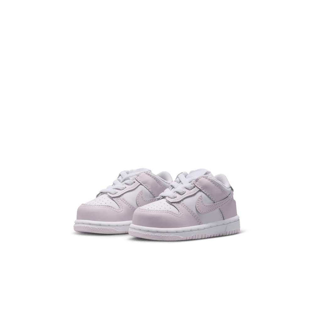 Nike Dunk Low Baby/Toddler Shoes (TDE) 'White/Light Violet'