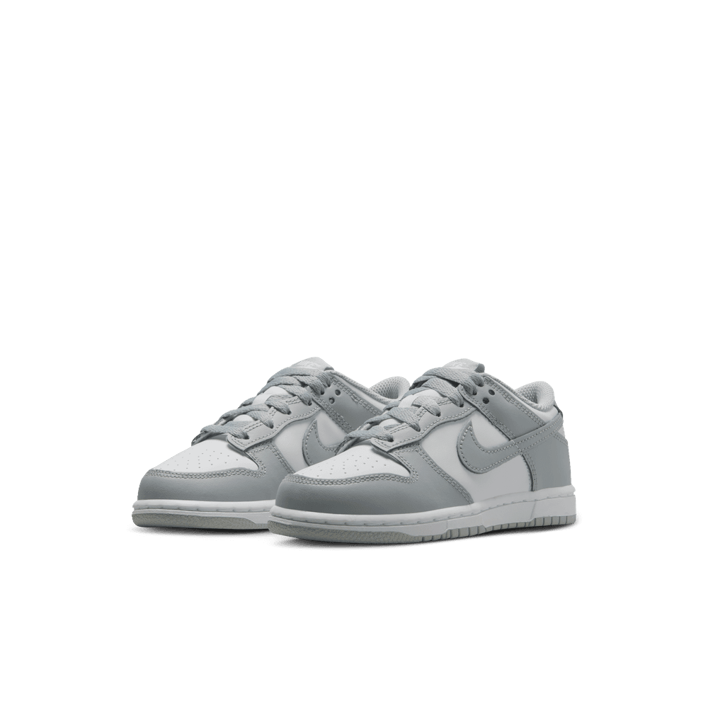 Nike Dunk Low Little Kids' Shoes (PSE) 'White/Smke Grey'