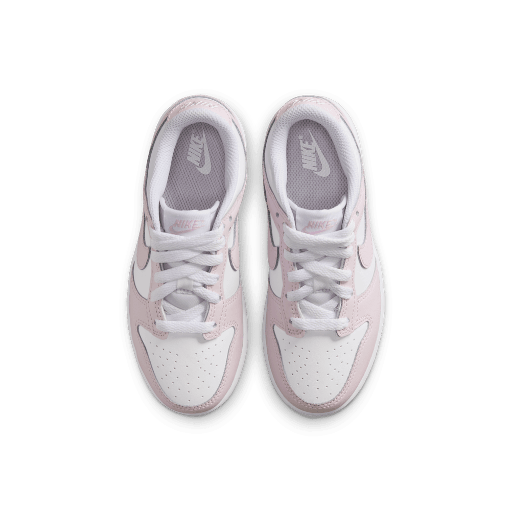 Nike Dunk Low Little Kids' Shoes (PSE) 'White/Light Violet'