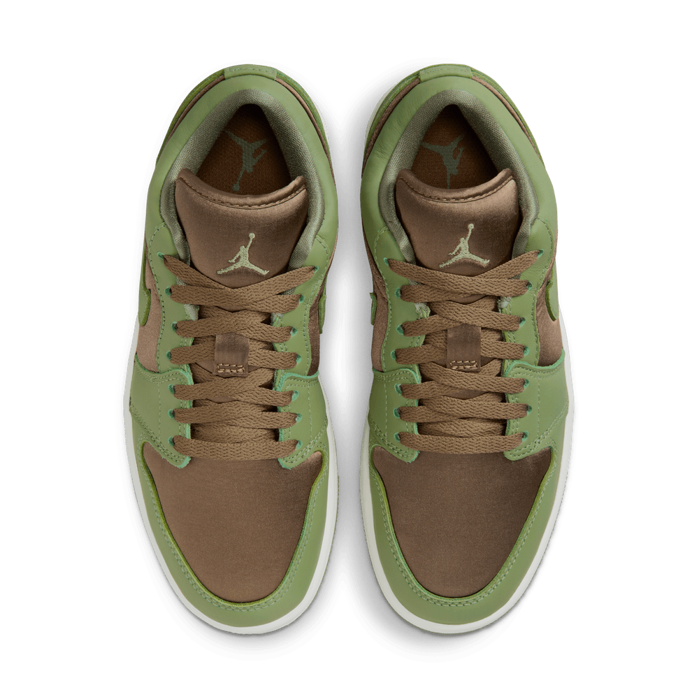 Air Jordan 1 Low SE Women's Shoes 'Brown/Olive/Sail'