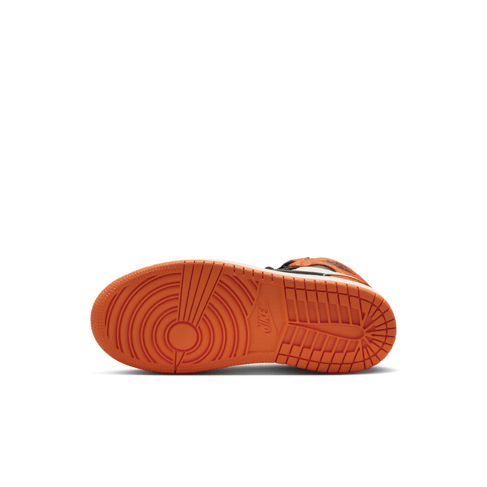 Jordan 1 Retro High OG Little Kids' Shoes (PS) 'Black/Starfish'