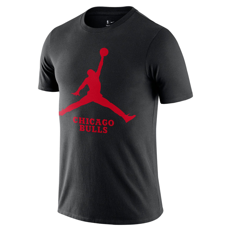Chicago Bulls Essential Men's Jordan NBA T-Shirt 'Black/Red'