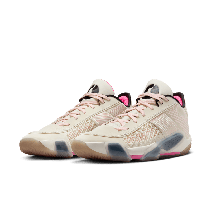 Air Jordan XXXVIII Low Basketball Shoes 'Coconut/Black/Pink'