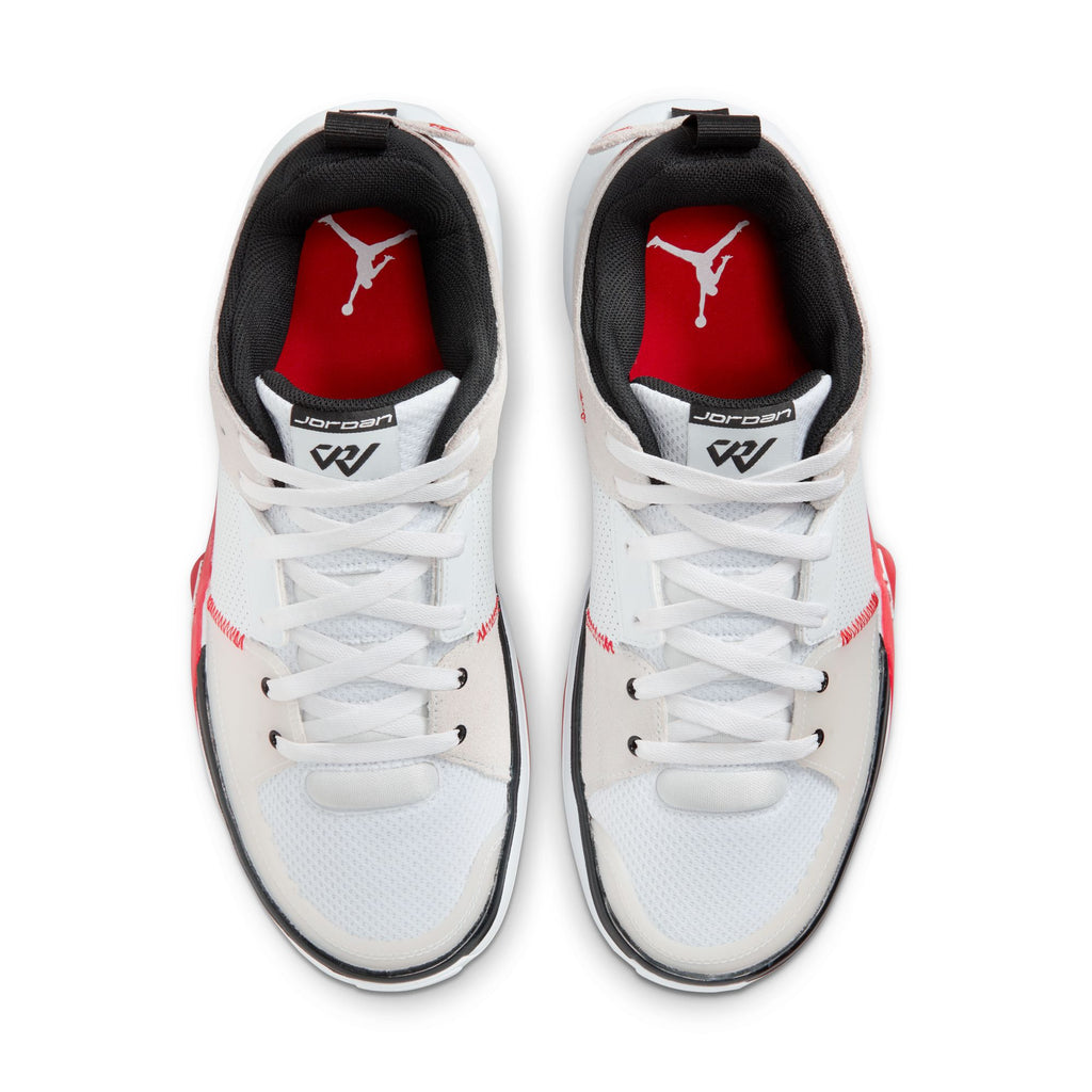 Russell Westbrook Jordan One Take 5 Basketball Shoes 'White/Red/Black'