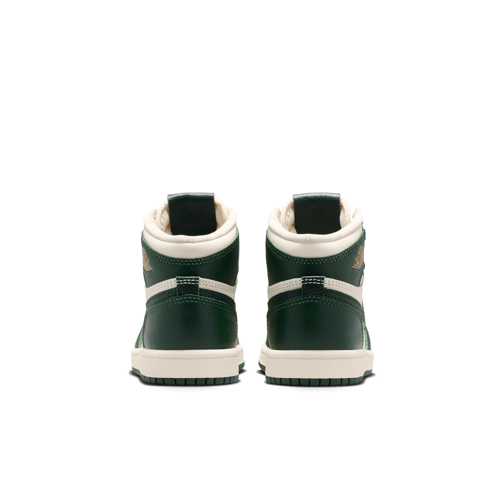 Jordan 1 Retro High OG Little Kids' Shoes (PS) 'Ivory/Green/Coconut Milk'