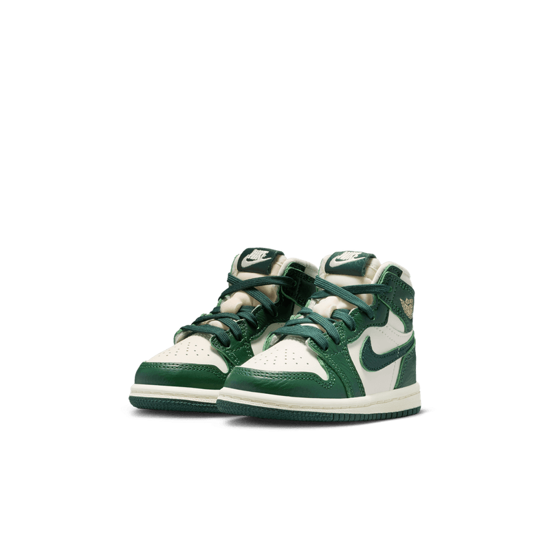 Jordan 1 Retro High OG Baby/Toddler Shoes (TD) 'Ivory/Green/Coconut Milk'