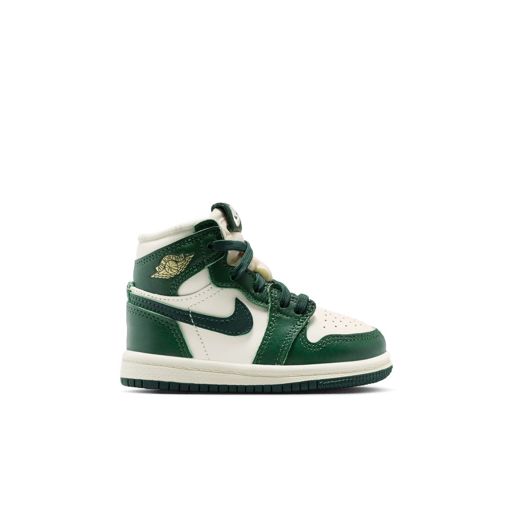 Jordan 1 Retro High OG Baby/Toddler Shoes (TD) 'Ivory/Green/Coconut Milk'