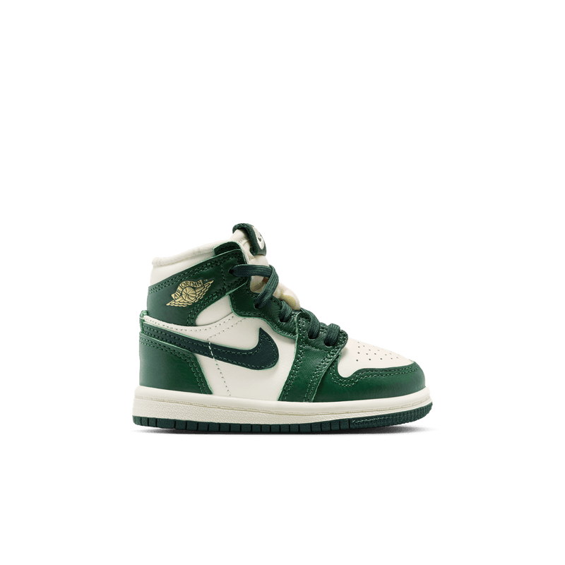 Jordan 1 Retro High OG Baby/Toddler Shoes (TD) 'Ivory/Green/Coconut Milk'