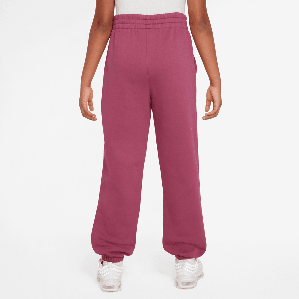 Nike Sportswear Club Fleece Big Kids' Loose Pants 'Sweet Beet'
