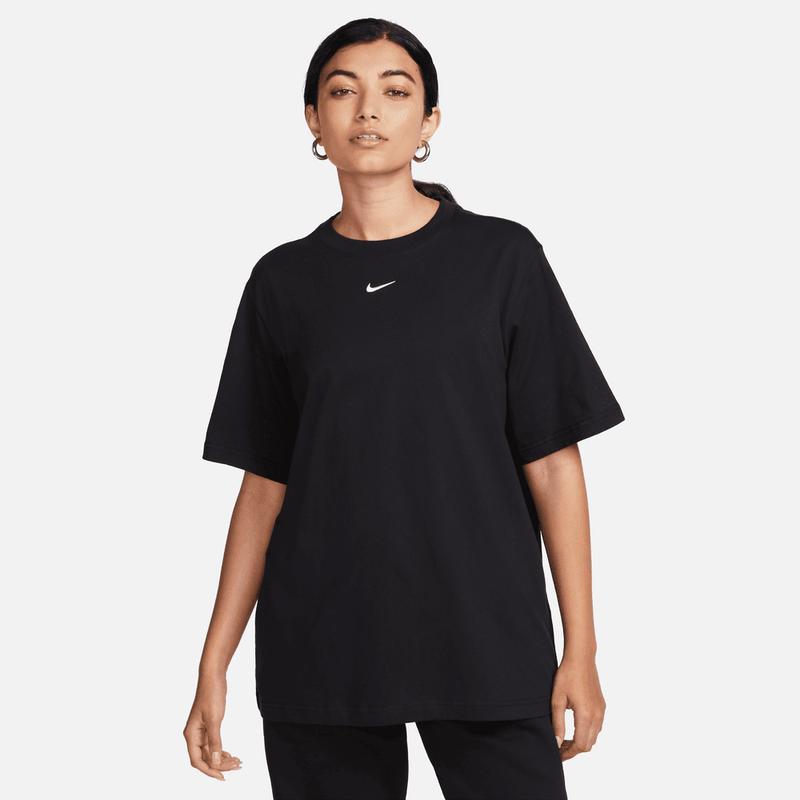 Nike Sportswear Women's T-Shirt 'Black/White'