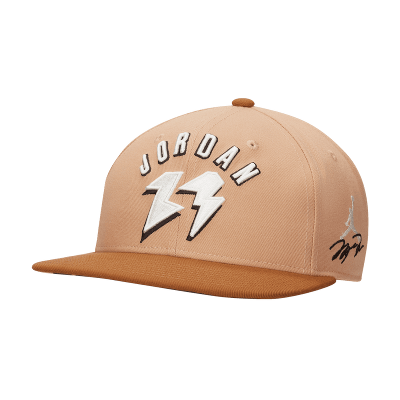 Jordan Flight MVP Pro Cap Adjustable Structured Hat 'British Tan'