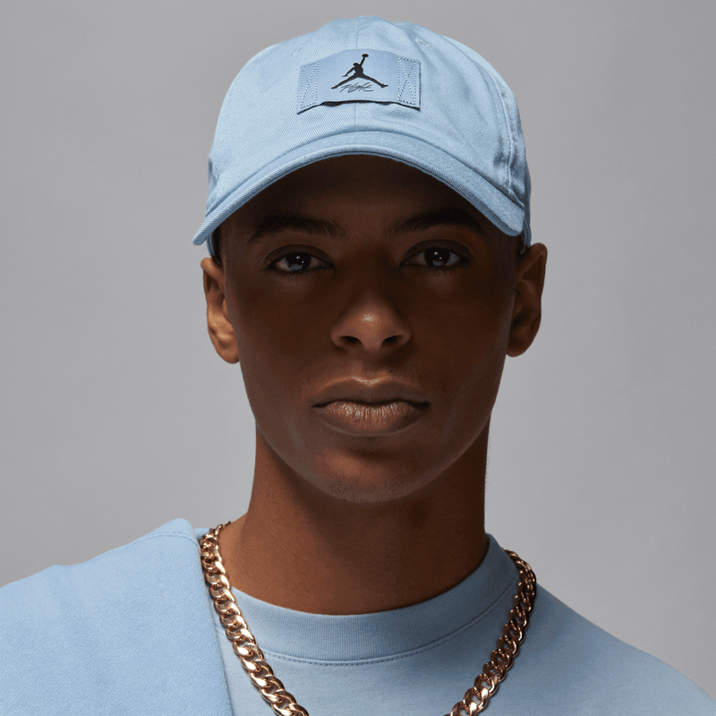Jordan Club Cap Adjustable Hat 'Grey Blue/Black'