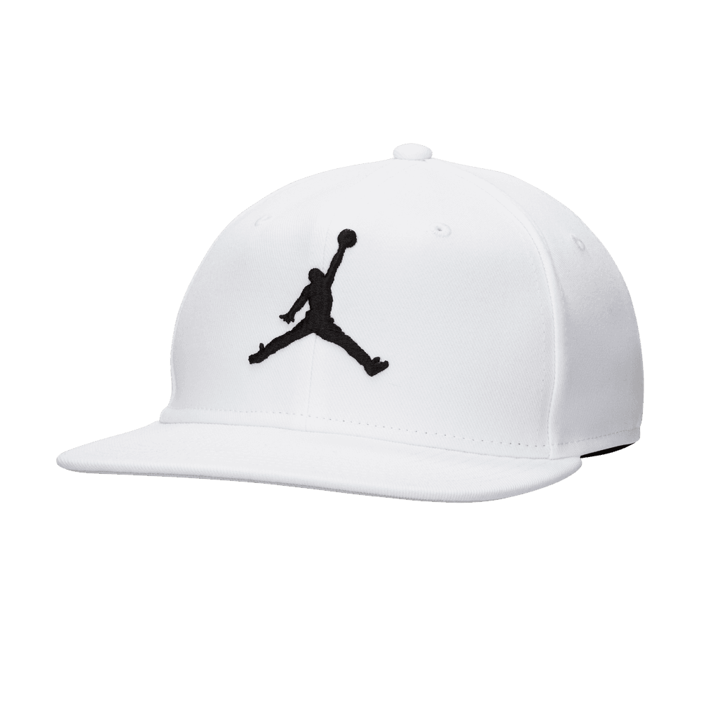 All white jordan top hat