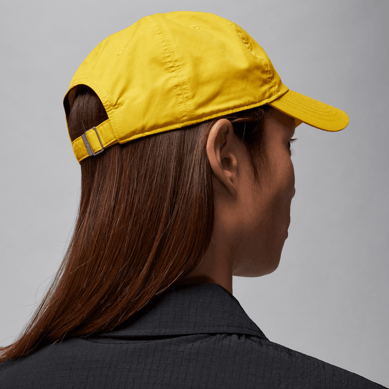 Jordan Club Cap Adjustable Unstructured Hat 'Yellow Ochre/White'