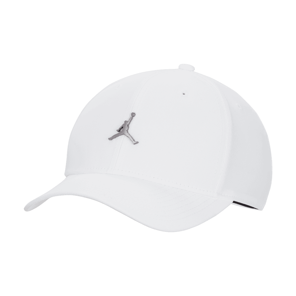 Jordan Rise Cap Adjustable Hat 'White/Gun Metal' – Page – Bouncewear