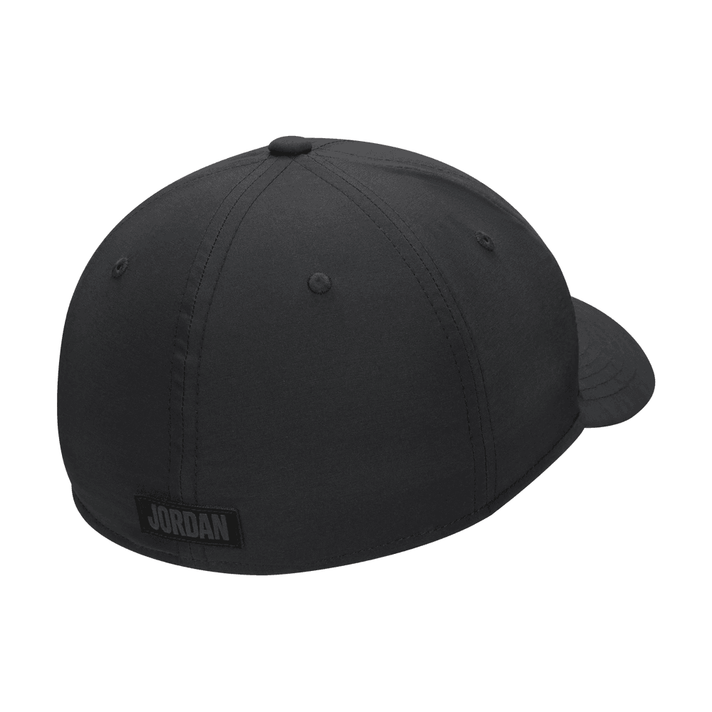 Jordan Rise Structured Adjustable Cap Black Anthracite Bouncewear