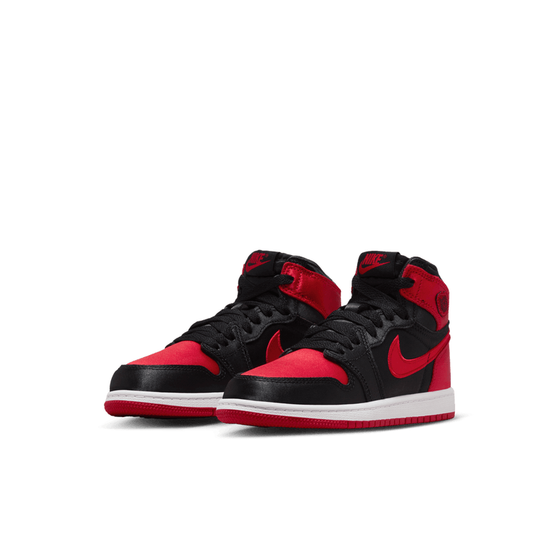 Jordan 1 Retro High OG Little Kids' Shoes (PS) 'Black/Red/White'