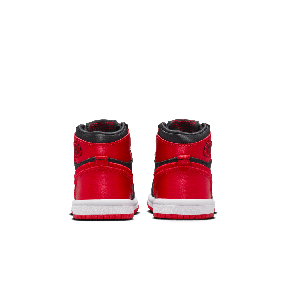 Jordan 1 Retro High OG Baby/Toddler Shoes (TD) 'Black/Red/White'