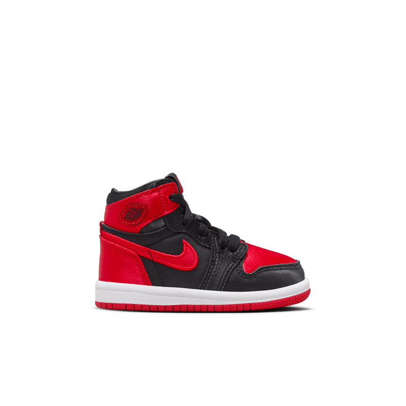 Jordan 1 Retro High OG Baby/Toddler Shoes (TD) 'Black/Red/White'