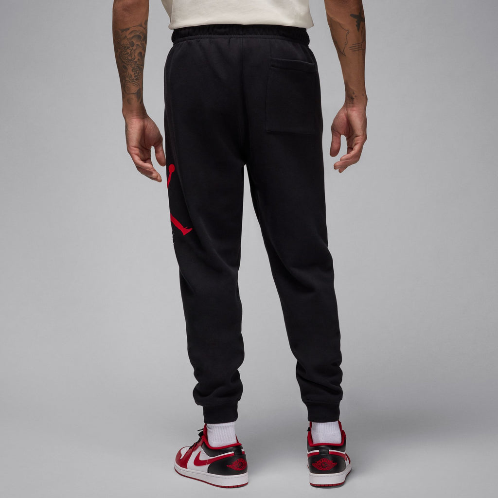 Jordan Essentials Men's Fleece Baseline Pants'Black/Red'