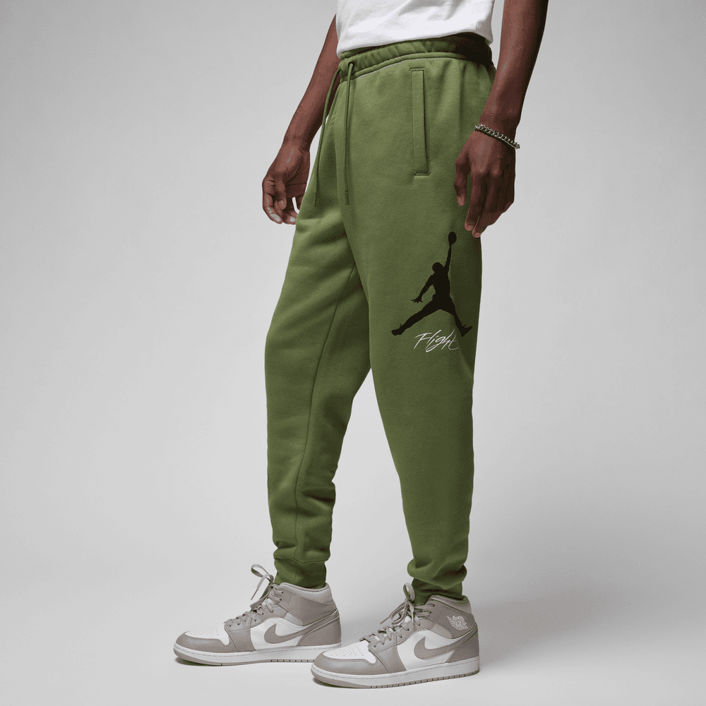Olive green jordan joggers Clearance