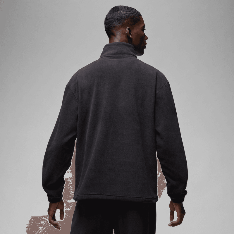 Jordan Essentials Men's Winterized Fleece Half-Zip 'Black'