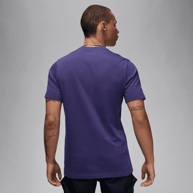 Jordan Flight MVP Men's T-Shirt 'Purple/Sail/Orange'
