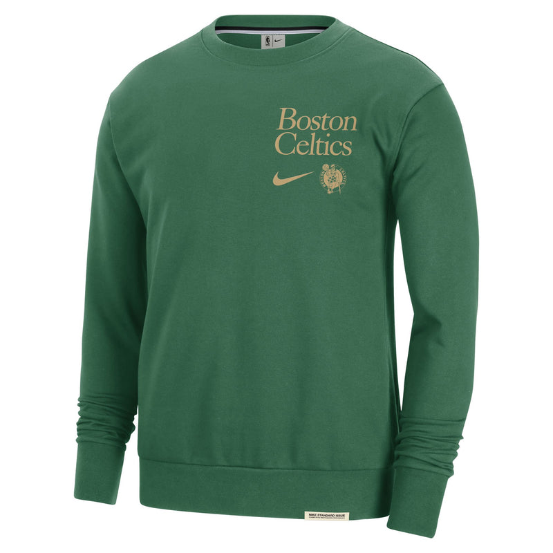 Boston Celtics Standard Issue Men's Nike Dri-FIT NBA Crew-Neck Sweatshirt 'Clover'