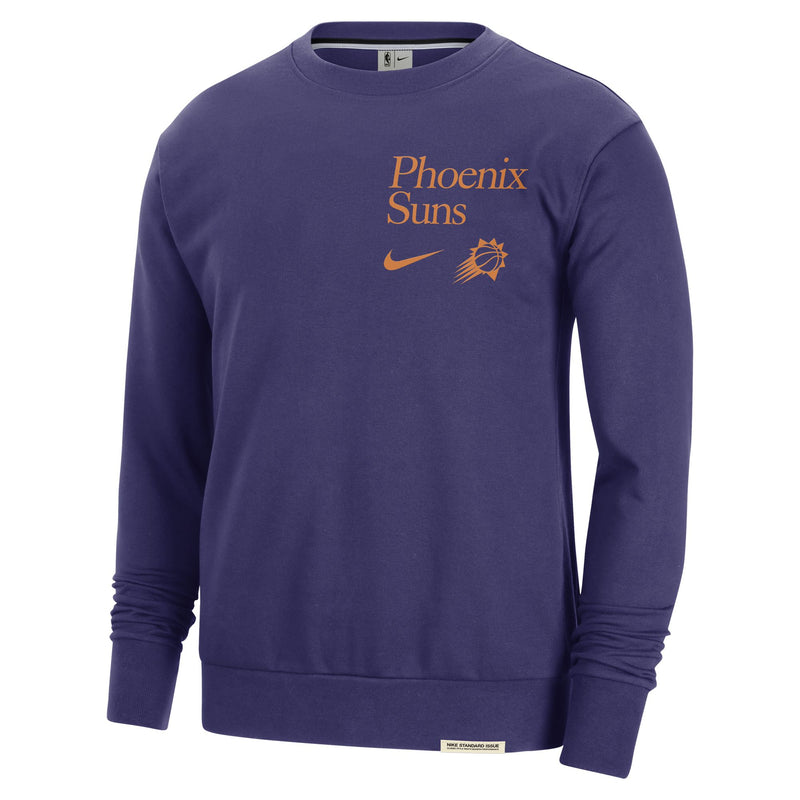 Phoenix Suns Standard Issue Men's Nike Dri-FIT NBA Crew-Neck Sweatshirt 'New Orchid'