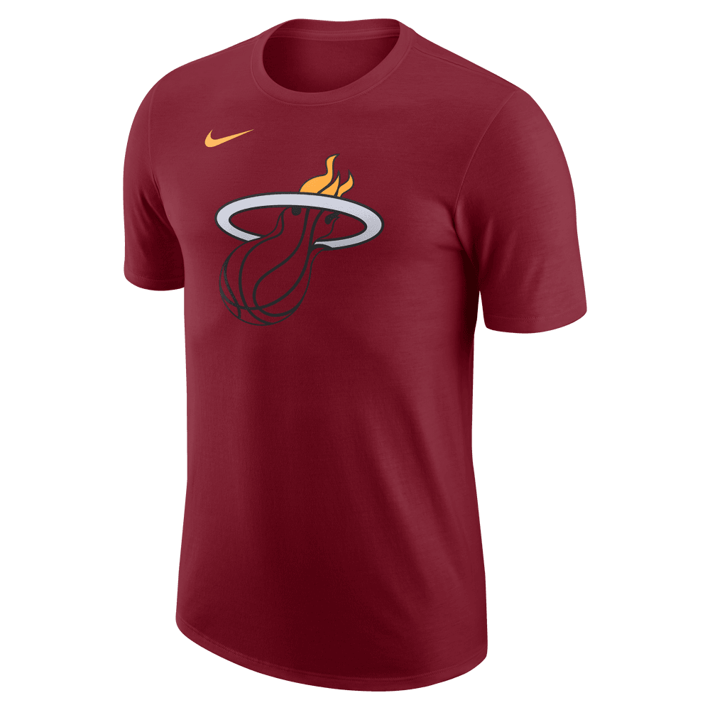 Miami Heat Essential Men's Nike NBA T-Shirt 'Tough Red'