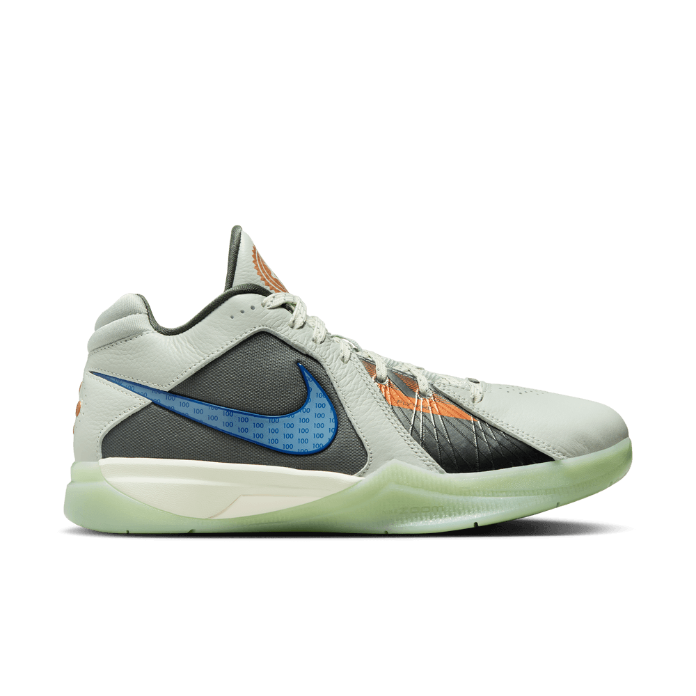 Kevin Durant Nike Zoom KD 3 Men's Shoes 'EASY MONEY' 'Light Silver/Blue'