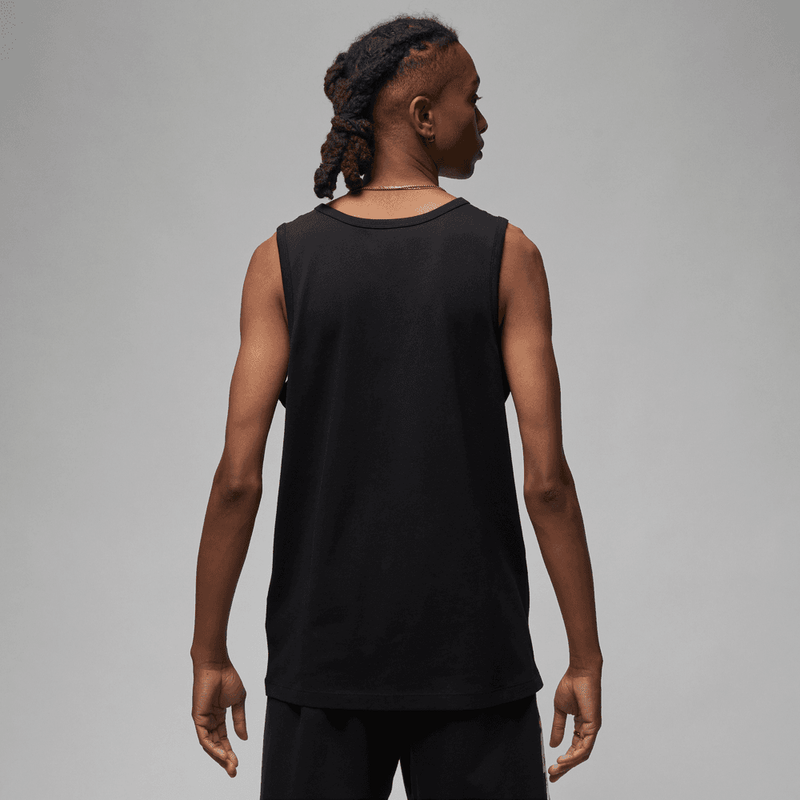 Jordan Essentials Men's Graphic Tank Top 'Black/White'