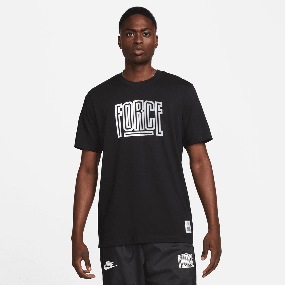 Nike Men's Basketball T-Shirt 'Black/White'