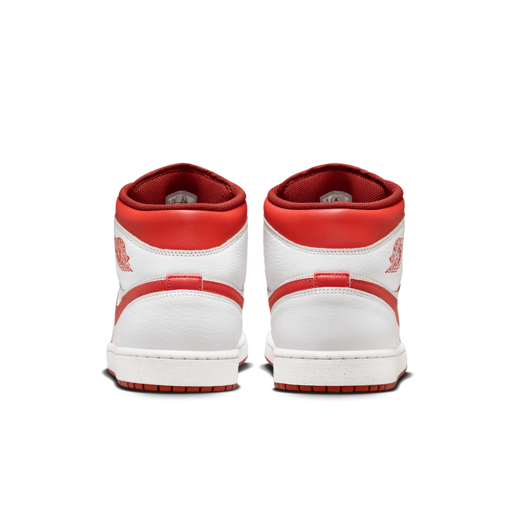 Air Jordan 1 Mid SE Men's Shoes 'White/Lobster'
