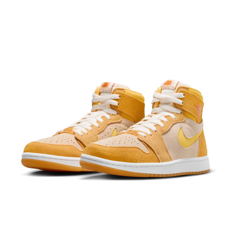 Air Jordan 1 Zoom CMFT 2 Women's Shoes 'Yellow/Ochre/Vanilla'