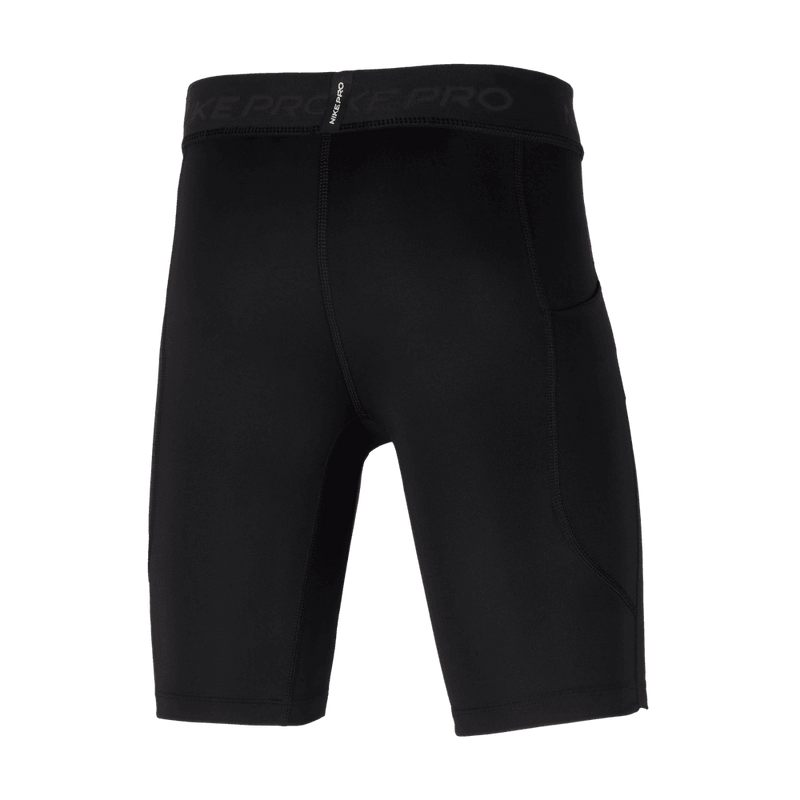 Nike Pro Big Kids' (Boys') Dri-FIT Shorts 'Black/White'