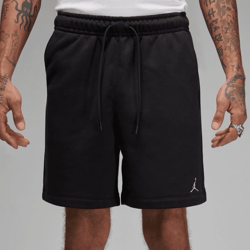 Jordan Essentials Men's Fleece Shorts 'Black/White'