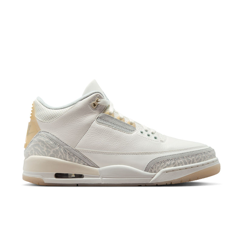 Air Jordan 3 Retro Craft Men's Shoes 'Ivory/Grey/Cream'