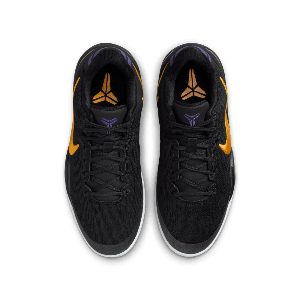 Kobe Bryant Kobe VIII Big Kids' Basketball Shoes (GS) 'Black/Gold/White'