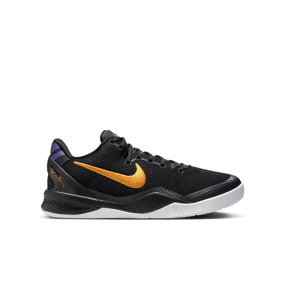 Kobe Bryant Kobe VIII Big Kids' Basketball Shoes (GS) 'Black/Gold/White'