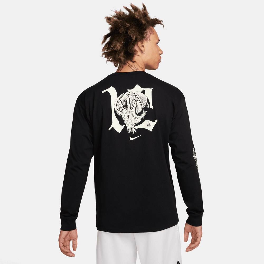 Ja Morant Ja Men's Max90 Long-Sleeve T-Shirt 'Black'