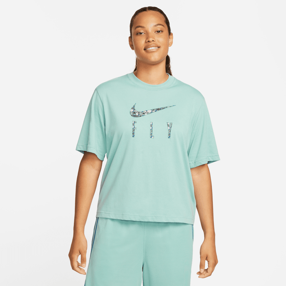 Nike Dri-FIT Swoosh Fly Women's T-Shirt 'Mineral'