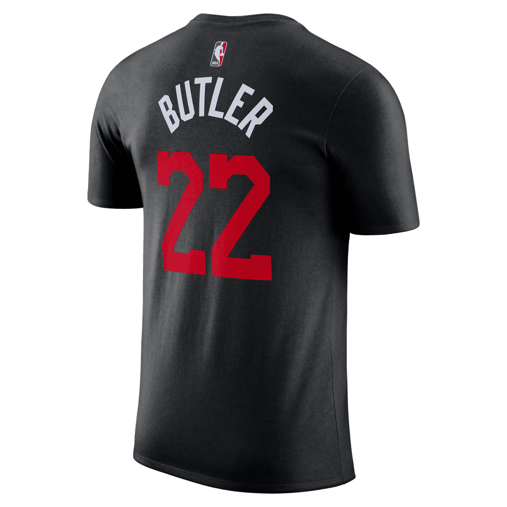 Jimmy Butler Miami Heat Nike City Edition Men's T-Shirt 'Black/Red'