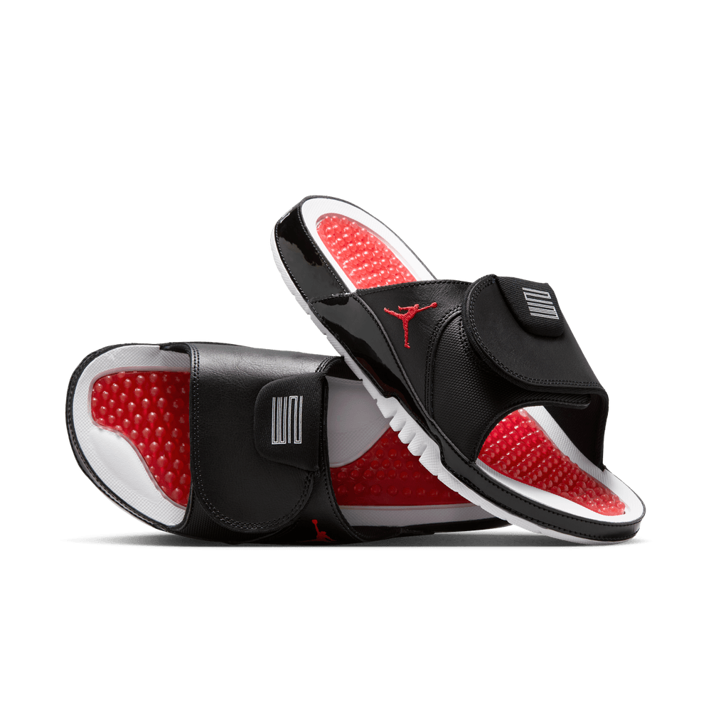 Jordan Hydro XI Men's Slides 'Black/White/Red'