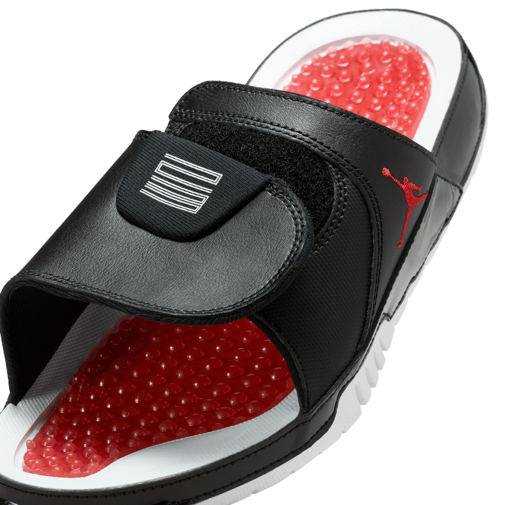 Jordan Hydro XI Men's Slides 'Black/White/Red'