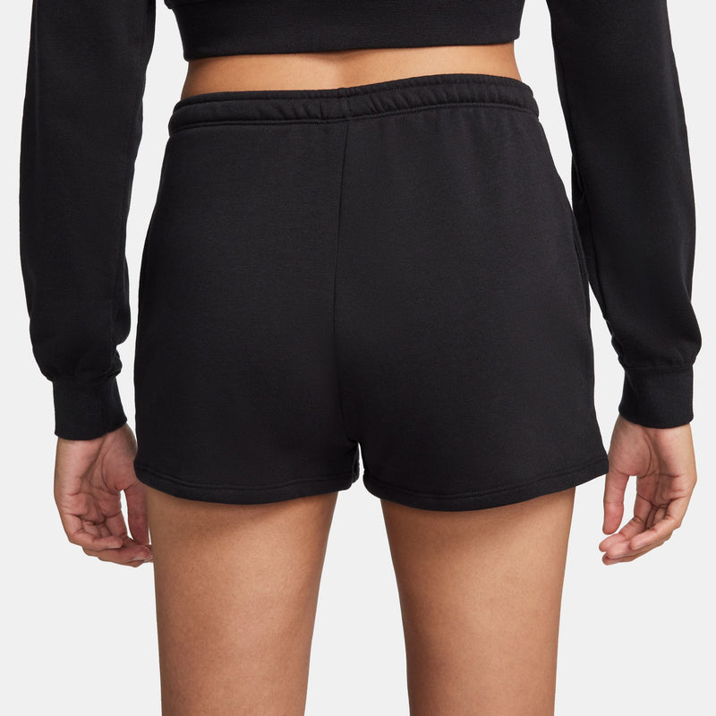 Nike Sportswear Chill Terry Women's High-Waisted Slim 2" French Terry Shorts 'Black/Sail'