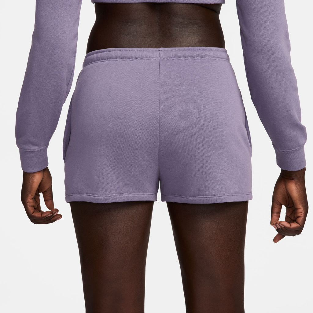Nike Sportswear Chill Terry Women's High-Waisted Slim 2" French Terry Shorts 'Daybreak/Black'
