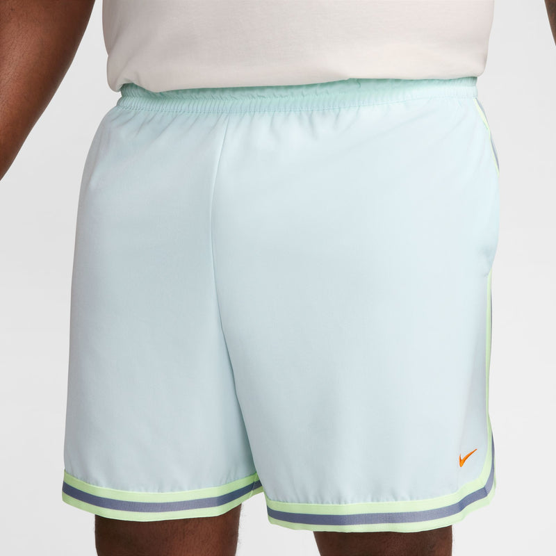Nike DNA Men's Dri-FIT 6" UV Woven Basketball Shorts 'Glacier Blue/Volt'