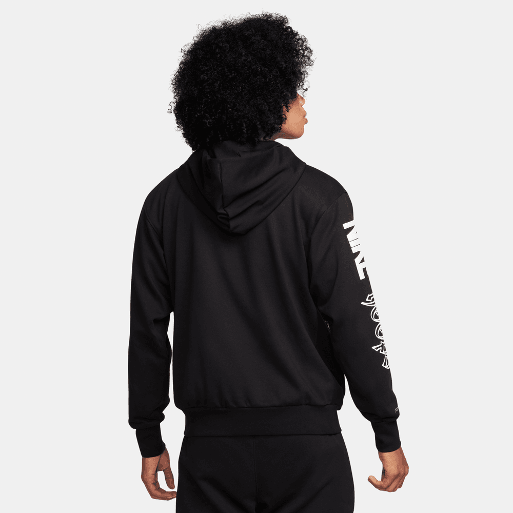 Nike Standard Issue Men's Dri-FIT Pullover Hoodie 'Black/Sail'